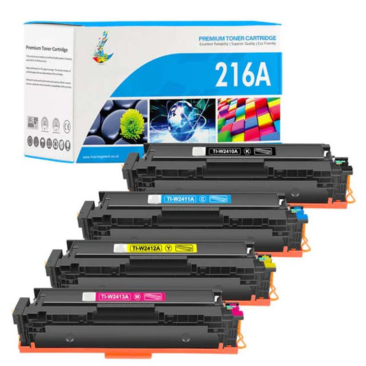 High-Yield 4-Pack Compatible HP 216A Toner Cartridges – Reliable Replacement for HP LaserJet Printers