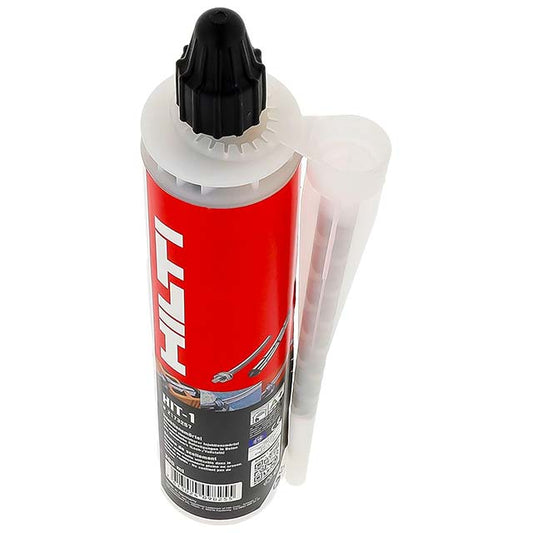 Hilti HIT 300ml 2K Injection Mounting Mortar Cartridge with Standard Extrusion Gun Kit
