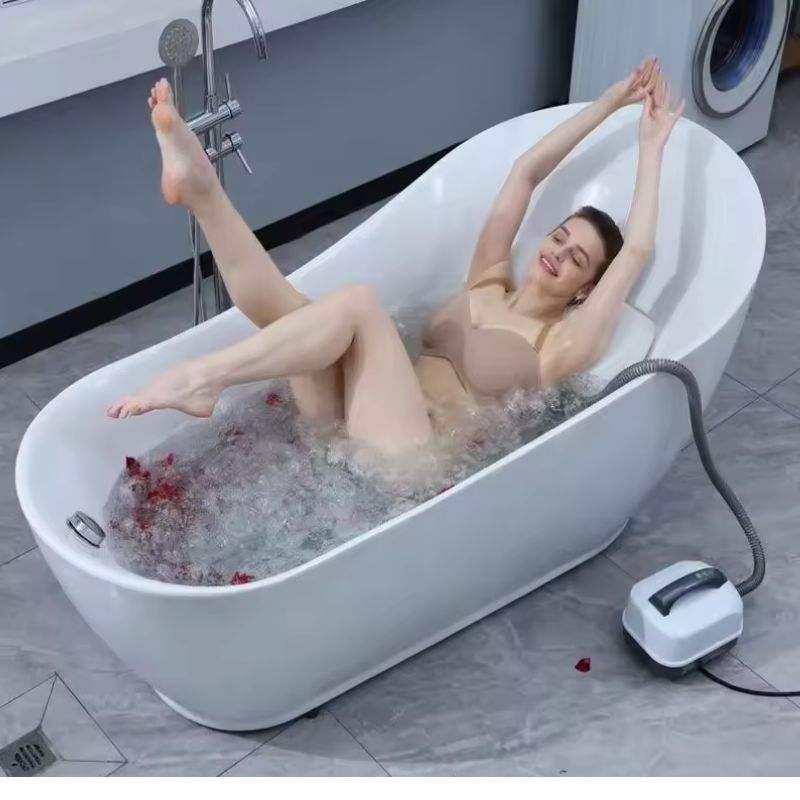 Home Spa Bath Bubble Massage Machine – Waterproof Non-Slip Surfing Massage Mat – Professional Body Relaxation SPA Machine with Bubble Jet Technology