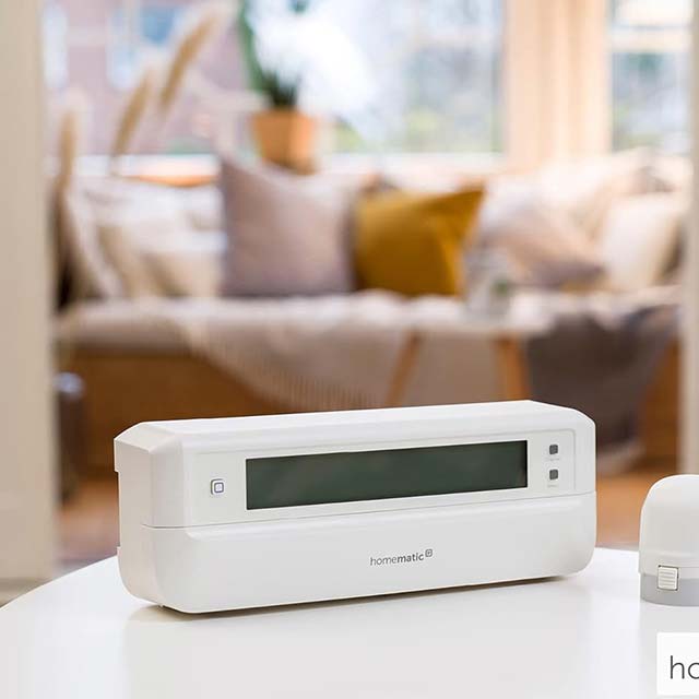 Homematic IP 153309A0 HmIP-VDMOT Actuator, 3.3 V, White