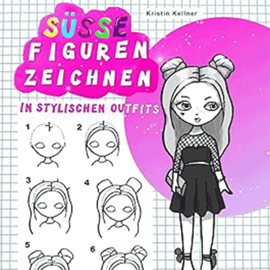 How to Draw Cute Characters in Stylish Outfits