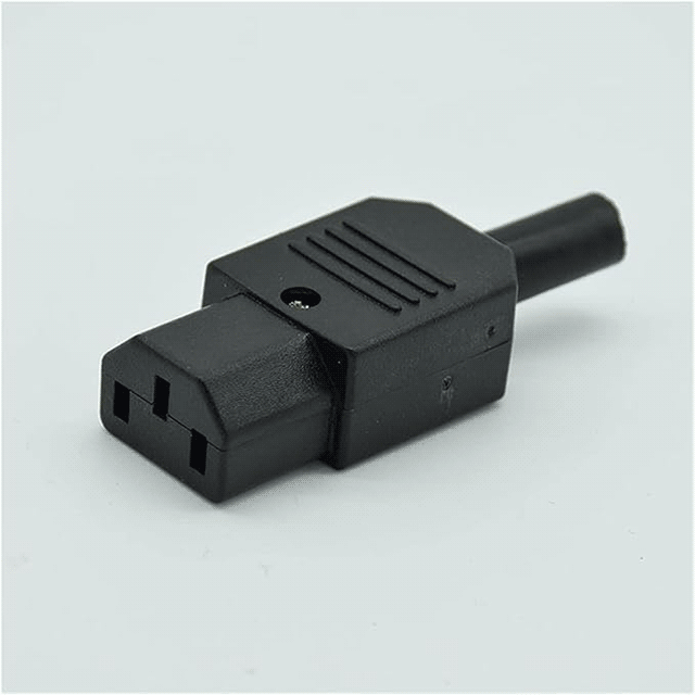 IEC Straight Cable Plug Connector