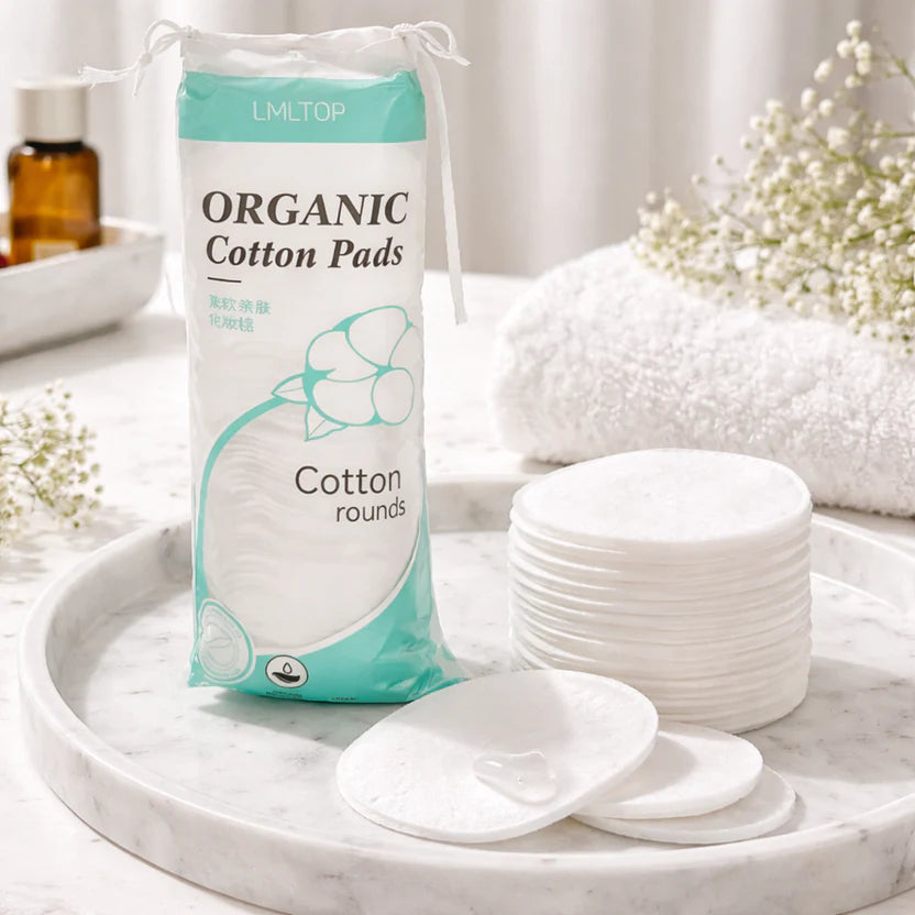 Carrés de coton bio
