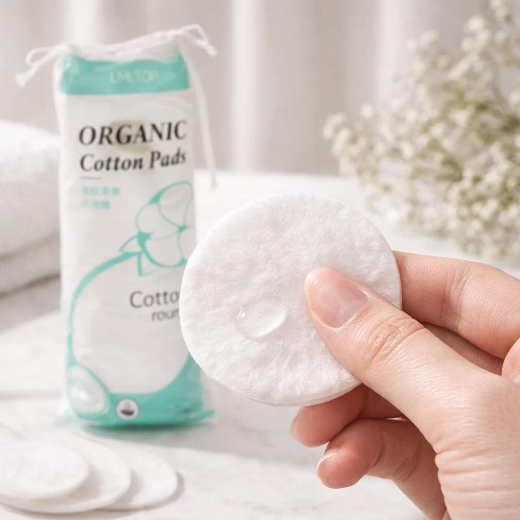 Carrés de coton bio