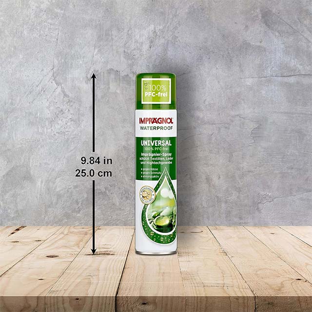IMPRÄGNOL Waterproof Spray Universal 400 ml – 100% PFC-Free, Eco-Friendly Moisture &amp; Dirt Protection for Leather, Textiles &amp; High-Tech Fabrics, Breathable &amp; Long-Lasting Wax-Based Shield