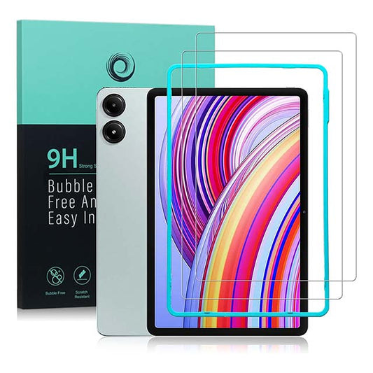 Ibywind Tempered Glass Screen Protector for Xiaomi Redmi Pad Pro &amp; Poco Pad 12.1 (2-Pack) – Fingerprint Reader Compatible &amp; Easy Install