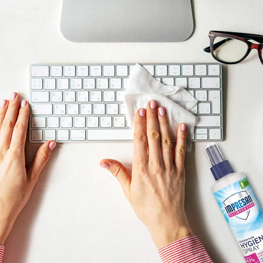 Impresan Hygiene Spray Disinfectant Pump Spray 3531 – 1-Pack 0.25L Surface Sanitizer &amp; CleanerThis title includes key descriptors (hygiene spray, disinfectant, pump spray, 3531), package details, and usage benefits (surface sanitizer &amp; cleaner) to enhance SEO visibility.