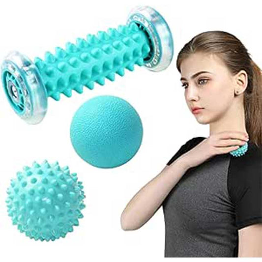 Innovative 3-Piece Foot Massage Roller Set
