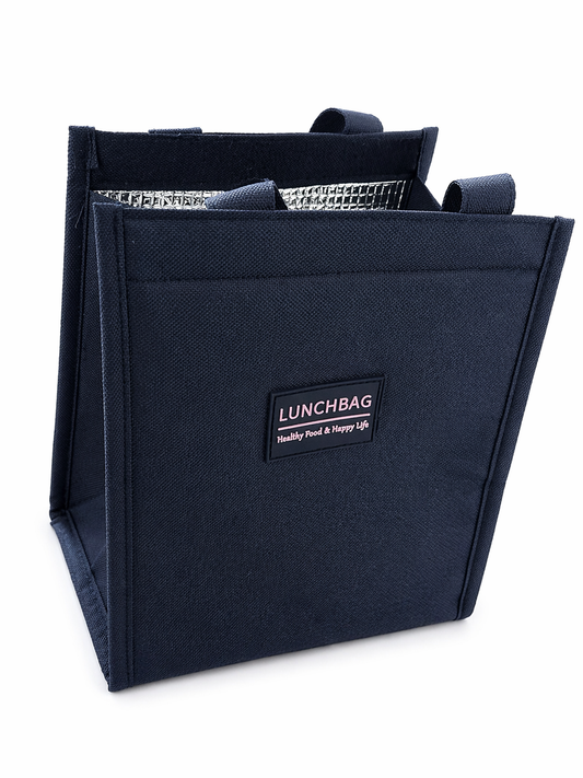Insulated Lunch Bag – Reusable Thermal Food Storage Tote with Aluminum Lining | Portable Cooler Bag