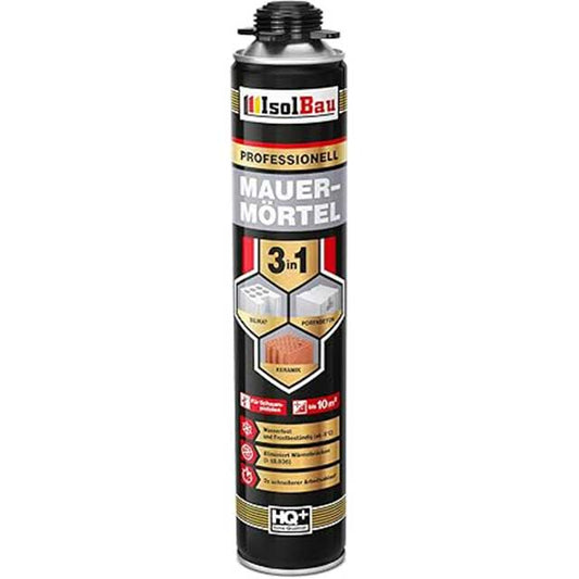 Isolbau 3-in-1 Adhesive Foam Gun for Mauermörtel