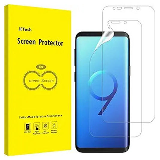 JETech TPU Ultra HD Screen Protector for Samsung Galaxy S9 – Case Friendly, Bubble-Free &amp; Anti-Scratch Film