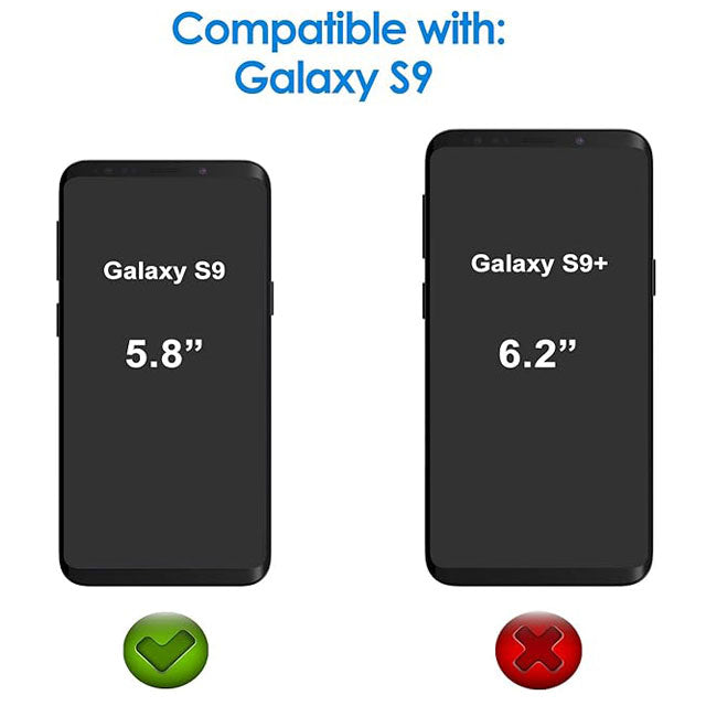 JETech TPU Ultra HD Screen Protector for Samsung Galaxy S9 – Case Friendly, Bubble-Free &amp; Anti-Scratch Film