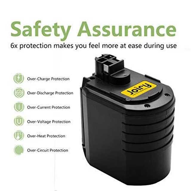 Joiry 24V 3.5Ah Battery Replacement for Bosch GBH24VRE, GBH24VFR, GBH24VSR & BBH24VRE (BAT01)
