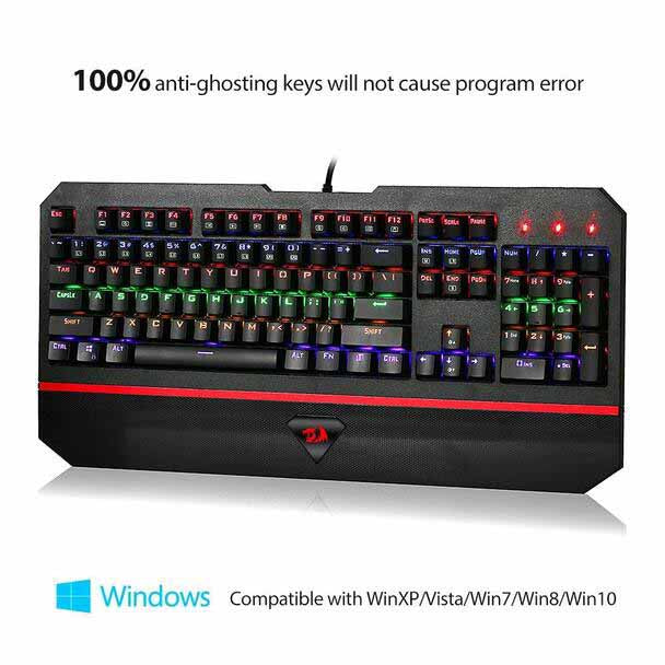 Redragon K558 Andromeda LED Backlit Mechanical Gaming Keyboard