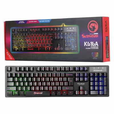 Clavier de jeu à membrane Marvo Scorpion K616a