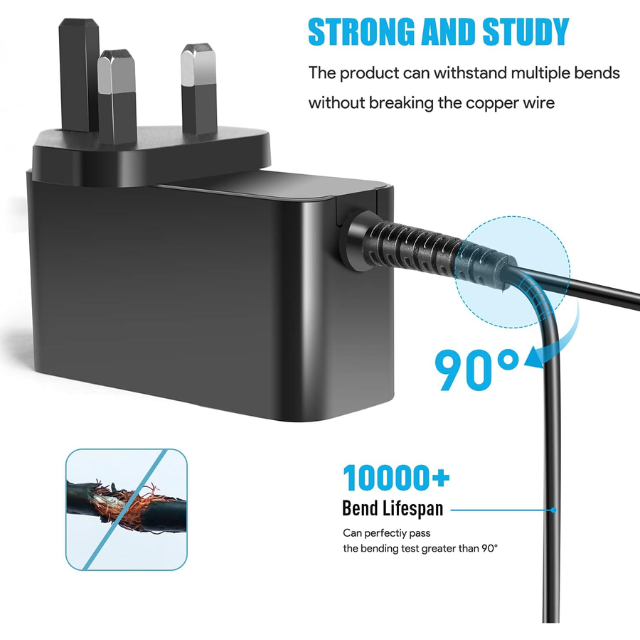 KFD 30V Charger for Bosch Athlet Cordless Vacuum Cleaner – Compatible with BCH625KTGB, BCH6PETGB, BBH65ATHGB, and More (25.2V Models)