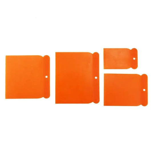 KSEIBI 4-Piece High Quality Plastic Scraper &amp; Putty Knife Set – Durable DIY Tools for Paint Removal &amp; Home Repairs