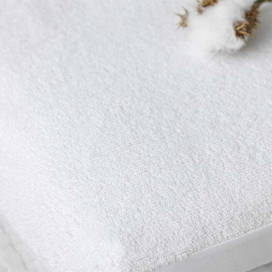 Kadolis Waterproof Organic Cotton Terry Crib Mattress Protector – 50x83 cm, Absorbent, Breathable, PVC-Free &amp; OEKOTEX Certified
