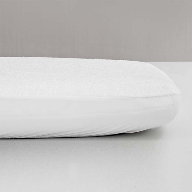 Kadolis Waterproof Organic Cotton Terry Crib Mattress Protector – 50x83 cm, Absorbent, Breathable, PVC-Free &amp; OEKOTEX Certified