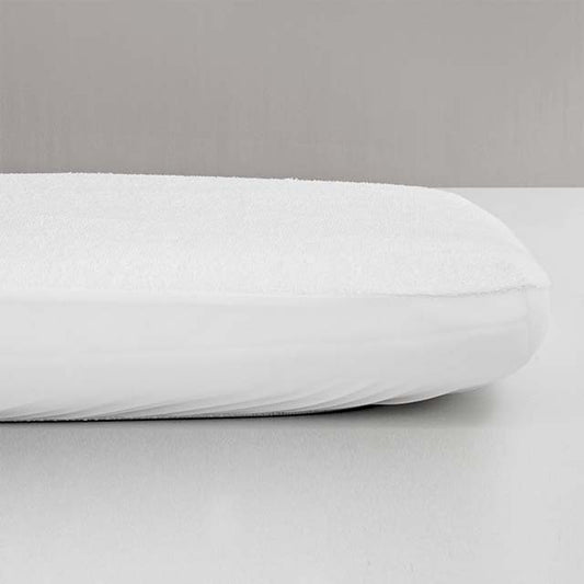 Kadolis Waterproof Organic Cotton Terry Crib Mattress Protector – 50x83 cm, Absorbent, Breathable, PVC-Free &amp; OEKOTEX Certified