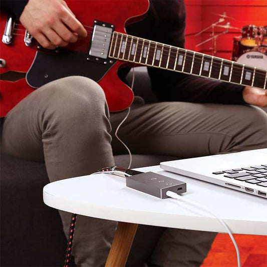 Karaoke System Smartphone Sound Card - Karaoke Night Everyday Carry Technology DSP with Micro USB Port Charging Easily, for Live APP Lecture Performance