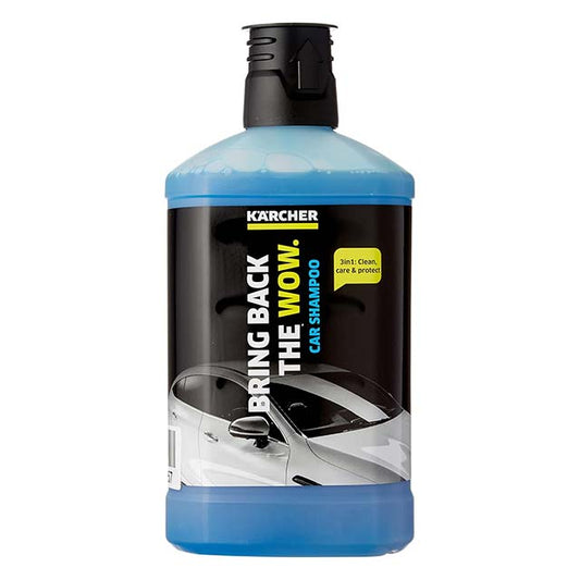 Kärcher 3-in-1 Car Shampoo Detergent for Pressure Washers 1L – Premium Auto &amp; Outdoor Cleaning Solution