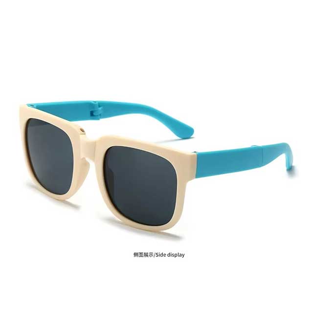 Kids Folding Sunglasses – UV400 Square Shades for Boys & Girls | Brand Design Outdoor Eyewear