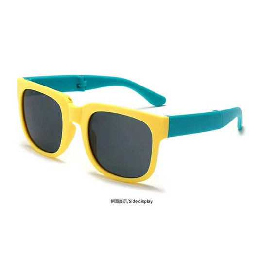 Kids Folding Sunglasses – UV400 Square Shades for Boys & Girls | Brand Design Outdoor Eyewear