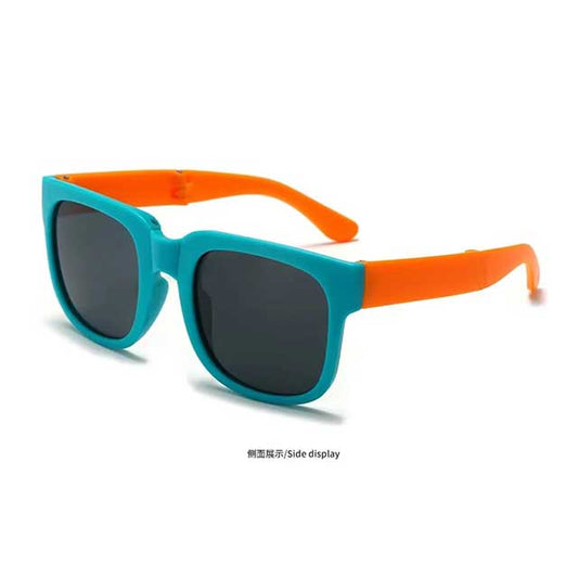 Kids Folding Sunglasses – UV400 Square Shades for Boys & Girls | Brand Design Outdoor Eyewear