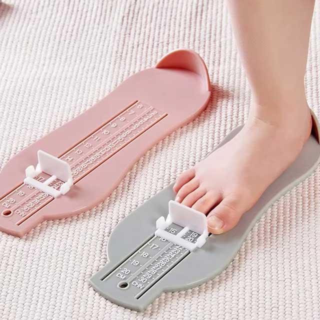 Kids Foot Measuring Gauge – Shoe Size Ruler Tool for Toddlers & Children | Foot Length Measuring Device for Baby Boys & Girls