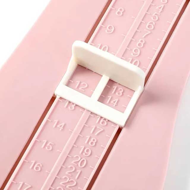 Kids Foot Measuring Gauge – Shoe Size Ruler Tool for Toddlers & Children | Foot Length Measuring Device for Baby Boys & Girls