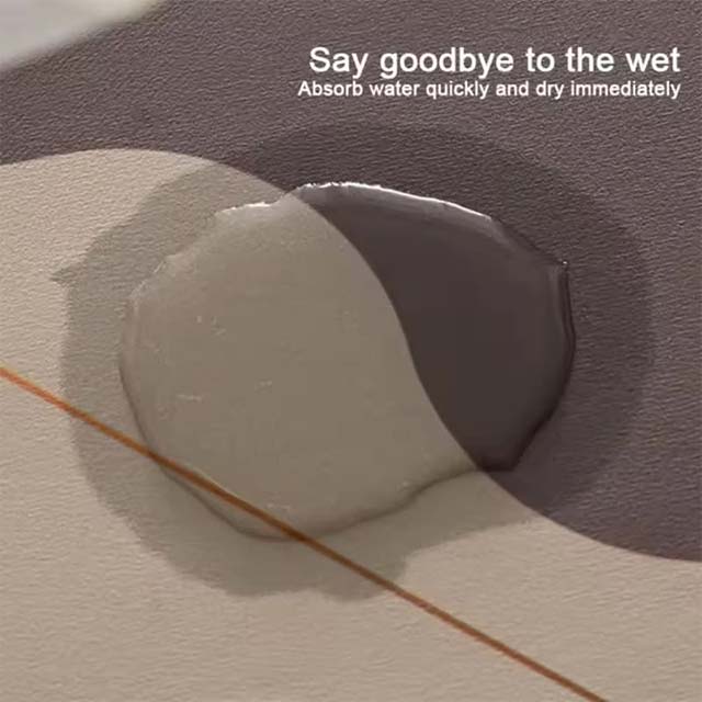 Absorbent Kitchen Drying Mat – Drainage Mat for Cups, Bottles, Tableware &amp; Coffee Bar