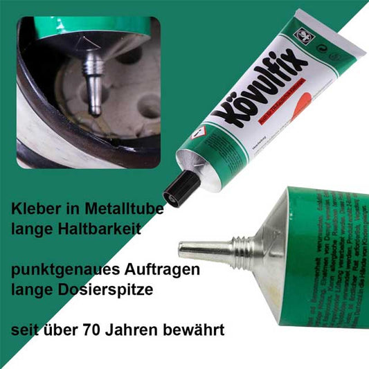Kömmerling Kövulfix Rekord 120g XXXL Shoe Glue – Premium Heel &amp; Contact Adhesive for Professional Shoe Repair by Langlauf Schuhbedarf