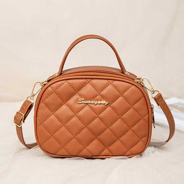 Korean Embroidered Shoulder Bag for Women – Stylish Fashion Handbag, Casual Crossbody Tote Purse