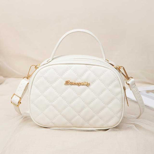 Korean Embroidered Shoulder Bag for Women – Stylish Fashion Handbag, Casual Crossbody Tote Purse