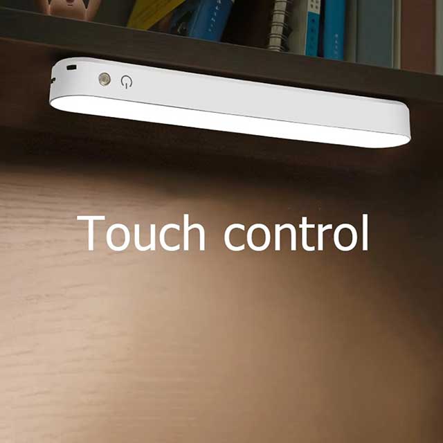 LED Night Light Bar with Remote Control – Magnetic Wireless Rechargeable Desk Lamp for Eye Protection | Bedroom & Dormitory Reading Light