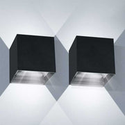 LEDMO LED Up & Down Outdoor Wall Lights – Modern Waterproof Exterior Sconce for Porch, Patio, Garden & Garage