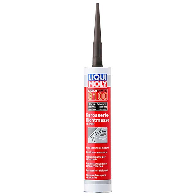LIQUI MOLY Liquimate 8100 1K-PUR Black 300ml – Premium Sealing Compound for Underbody &amp; Body Protection | SKU 6146