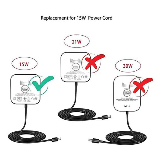 LSV 15W Charger Adapter 12V - Compatible for Amazon Alexa Echo Dot