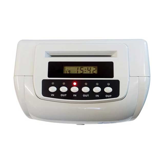 QuickClocks QC500N Time and Attendance Clocking Machine Starter Pack – Includes Cards & Card Rack