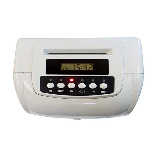 QuickClocks QC500N Time and Attendance Clocking Machine Starter Pack – Includes Cards & Card Rack