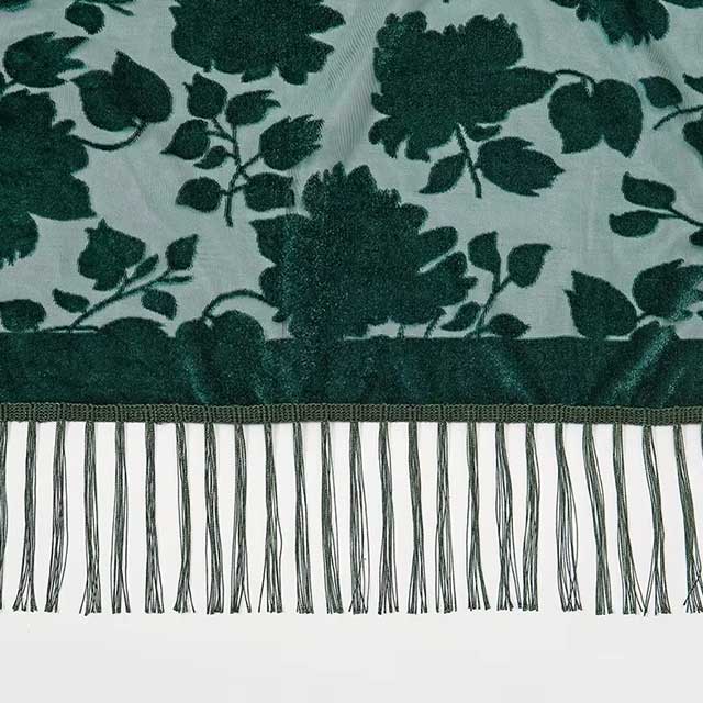 2025 New Women’s Lace Flower Silk Scarf – Gradient Hollow Cut Floral Shawl for Spring & Beach Wraps