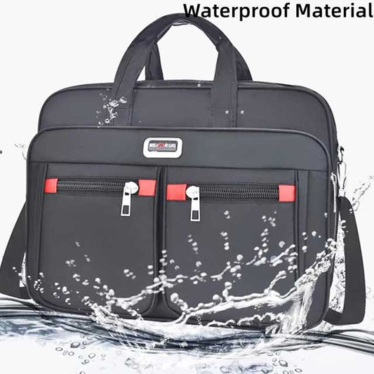 15.6–17 Inch Laptop Bag – Business Briefcase & Shoulder Messenger Bag for Office & Work Use