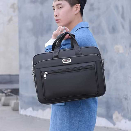 15.6–17 Inch Laptop Bag – Business Briefcase & Shoulder Messenger Bag for Office & Work Use