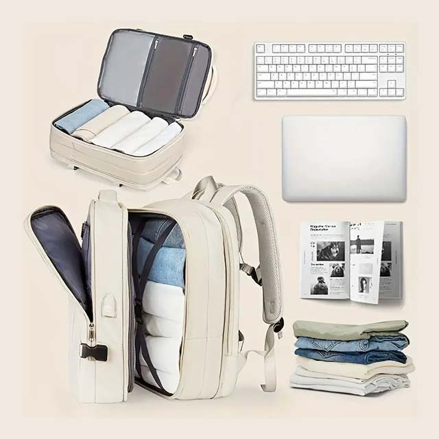 Large-Capacity Backpack for Short-Distance Travel - Outdoor Hiking, Mountaineering, Computer & School Bag for College Students