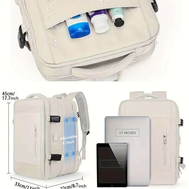 Large-Capacity Backpack for Short-Distance Travel - Outdoor Hiking, Mountaineering, Computer & School Bag for College Students