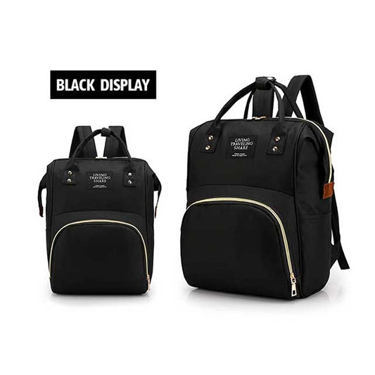 Large Capacity Mummy Backpack – Multi-Function Waterproof Diaper Bag for Baby Care & Outdoor Travel | Mom's Baby Bag