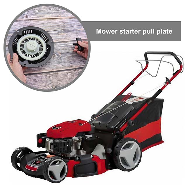 Lawn Mower Recoil Starter Replacement for Hecht 548 Series – 340102501216/340104801216 Metal Coil Pull Starter Compatible with 548SW, 548 SX, 548 SWE, 5484SW &amp; 5484 SX