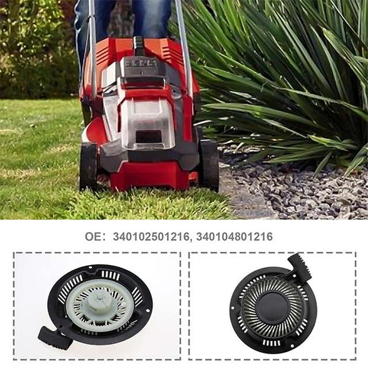 Lawn Mower Recoil Starter Replacement for Hecht 548 Series – 340102501216/340104801216 Metal Coil Pull Starter Compatible with 548SW, 548 SX, 548 SWE, 5484SW &amp; 5484 SX