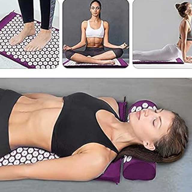 Laze 10mm Thick Yoga Mat – Non-Slip Sweat-Absorbent Exercise Mat with Carry Bag | Classic Pro Fitness Mat for Home Yoga, Pilates & Gym Workouts